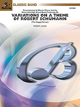 Variations on a Theme of Robert Schuman band score cover Thumbnail